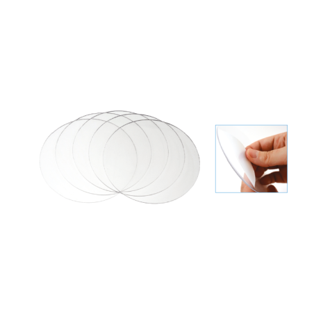 Płytka termoformowalna 0,76 mm x 125 mm (20 szt.) 3-warstwowa okrągła